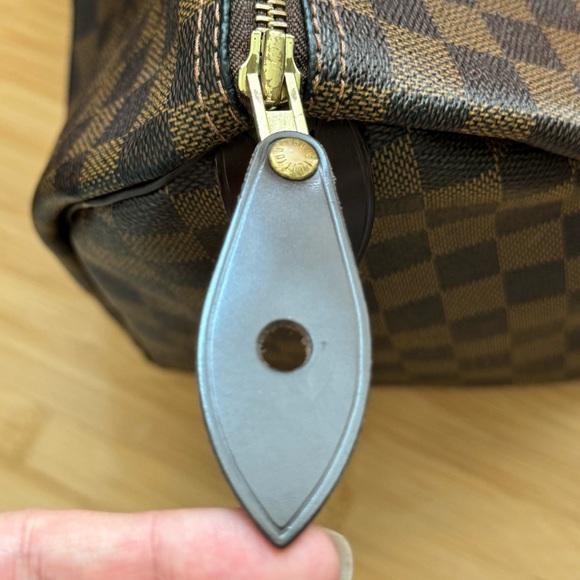 Louis Vuitton Speedy 30 Damier Ebene Satchel Bag - Picture 13 of 17